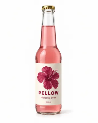Hibiscus Soda, a demo product in the library