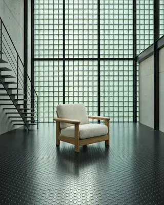 Glass Block Room, a place in the library