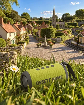 Model Village, a place in the library